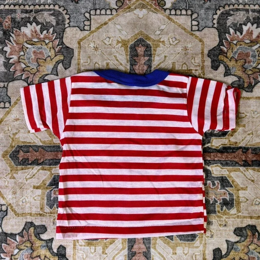 Vintage 1970s baby toddler one year old clothes bundle outfit lot flare jumper